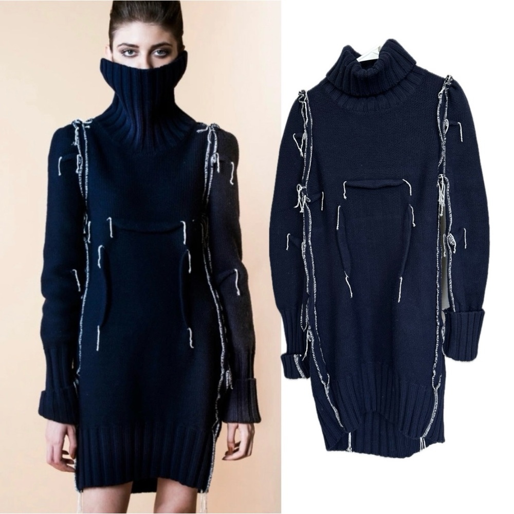 Maison Martin Margiela for H&M Navy Mini Dress